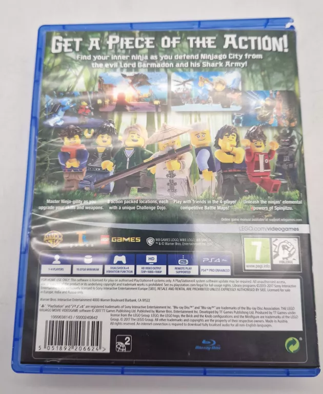 GRA PS4 LEGO NINJAGO MOVIE VIDEO GAME Przygodowe Loombard.pl