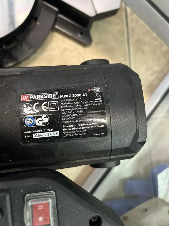 PIŁA UKOSOWA PARKSIDE MPKZ 2000 A1