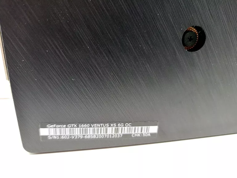 KARTA GRAFICZNA MSI GEFORCE GTX1660 6GB OC VENTUS