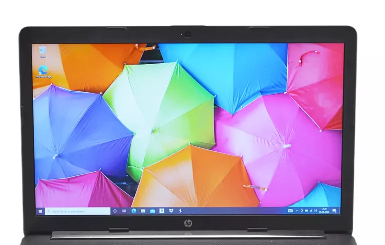 LAPTOP HP 17-CA 8GB W10 256GB + ZASILACZ TORBA