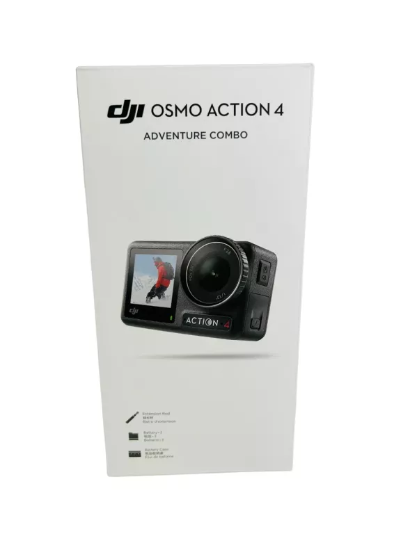 KAMERA DJI OSMO ACTION 4 ADVENTURE COMBO W PUDEŁKU