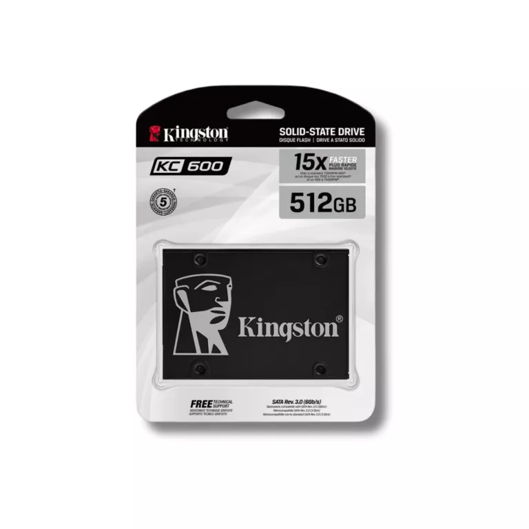 DYSK KINGSTON KC600 SKC600/512G 512 GB 2.5" SATA