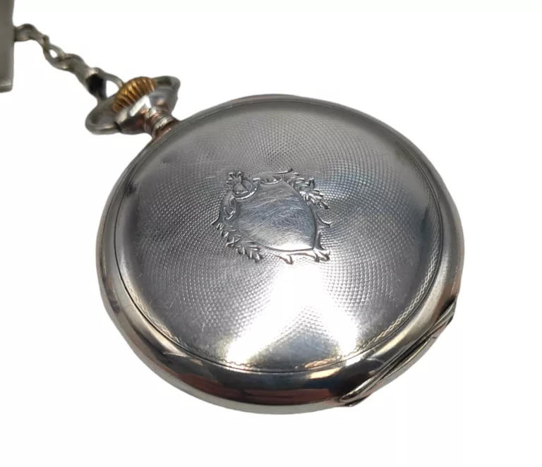 KIESZONKOWY SREBRNY ZEGAREK TISSOT ANTIMAGNETIQUE