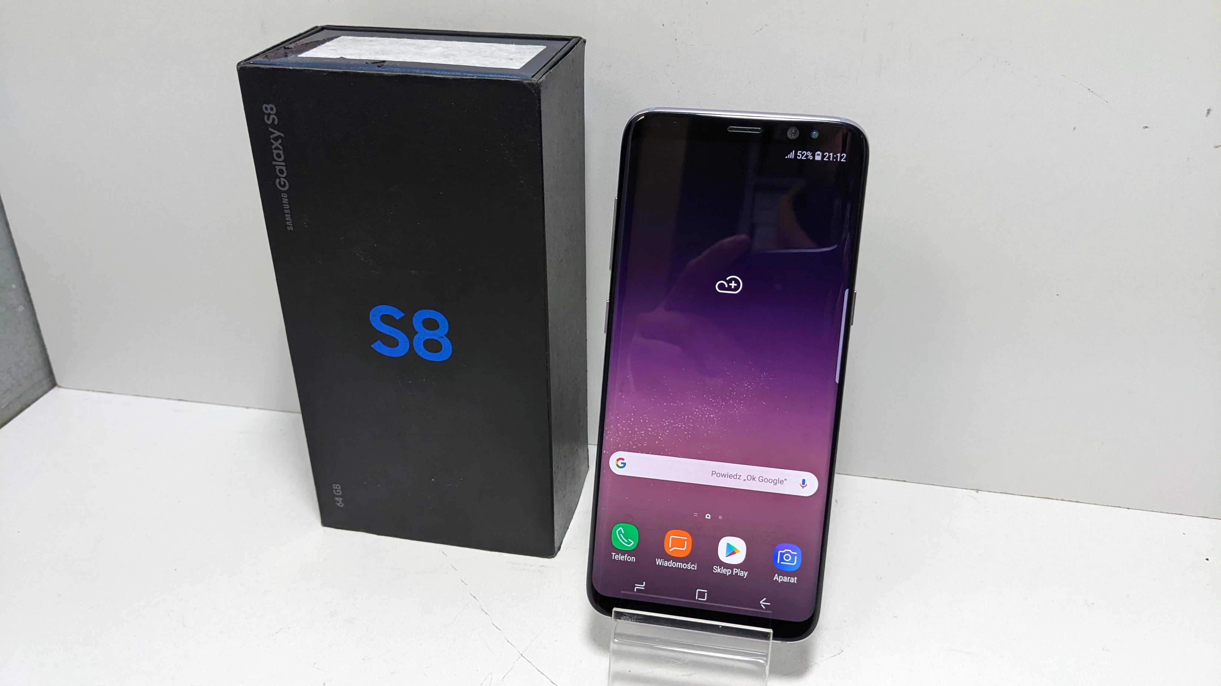 telefon-samsung-galaxy-s8-wypalony-ekran-osiedle-niepodleglosci-1-krakow