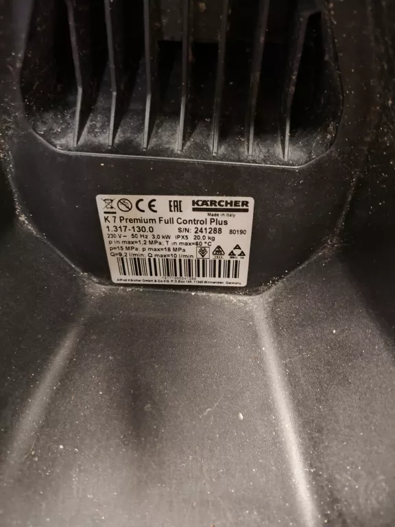 MYJKA KARCHER K7 PREMIUM FULL CONTROL PLUS