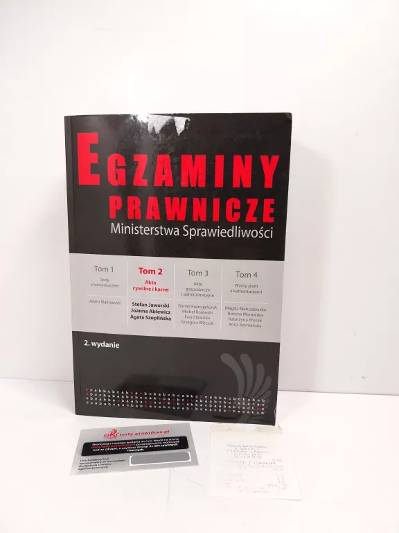 EGZAMINY PRAWNICZE MINISTERSTWA SPRAWIEDLIWOŚĆI 2.WYDANIE