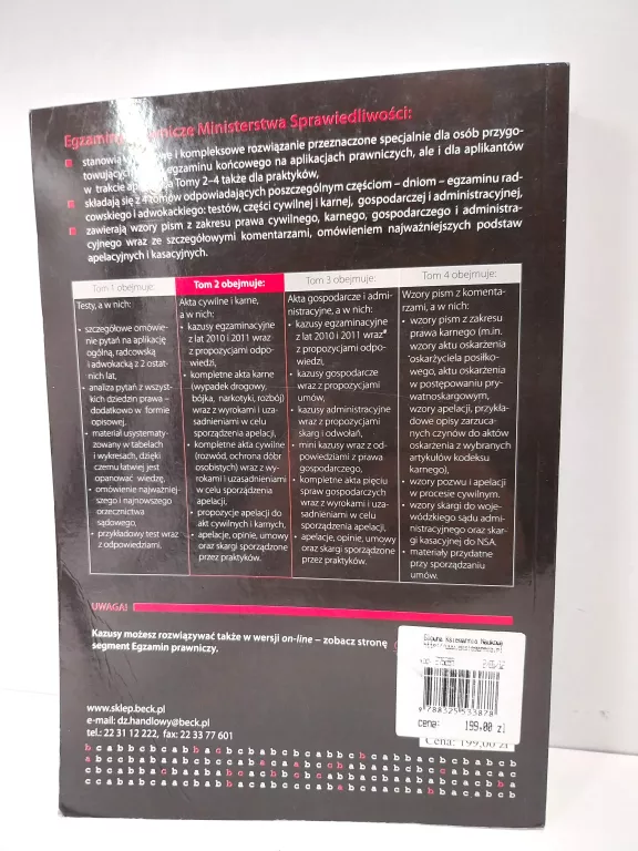 EGZAMINY PRAWNICZE MINISTERSTWA SPRAWIEDLIWOŚĆI 2.WYDANIE
