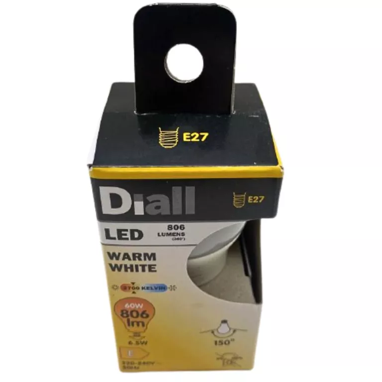 ŻARÓWKA LED DIALL G45 E27 806 LM 2700 K