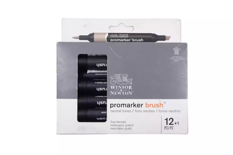 PROMARKER BRUSH W&N ZESTAW 13 PISAKÓW NEUTRAL TONES