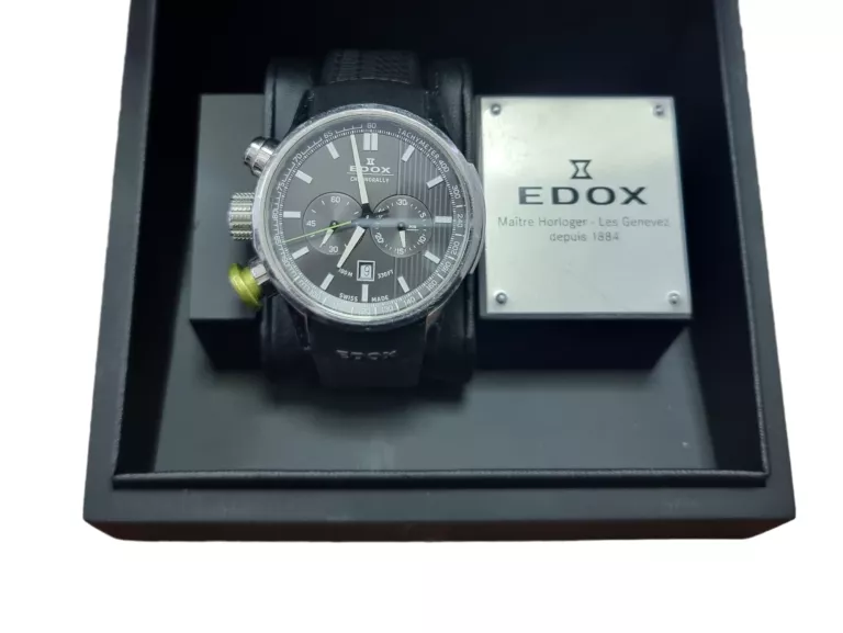 EDOX CHRONORALLY CHRONOGRAPH 10302 3GIN