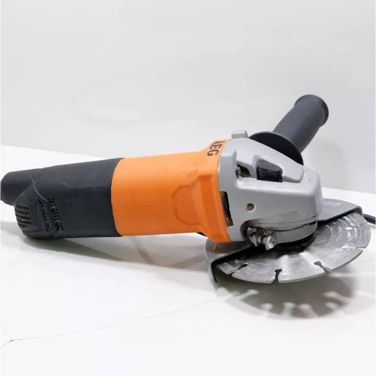 SZLIFIERKA KĄTOWA AEG WS 8-125 SK 800W WALIZKA TARCZE