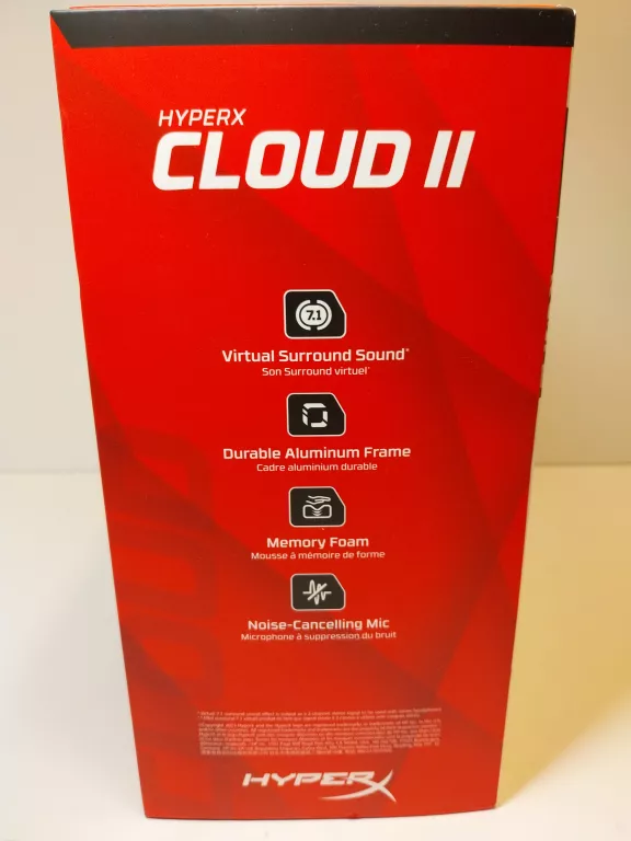 SŁUCHAWKI WOKÓŁUSZNE HYPERX CLOUD II