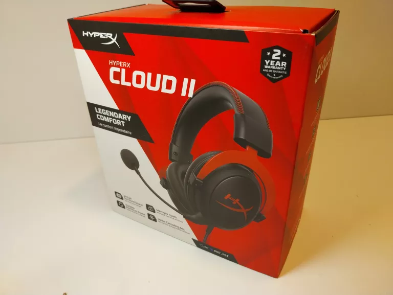 SŁUCHAWKI WOKÓŁUSZNE HYPERX CLOUD II