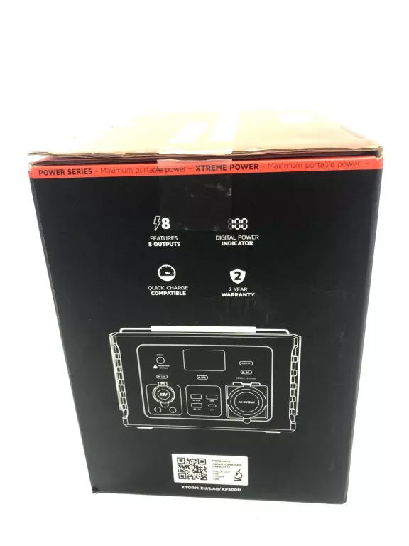 STACJA ZASILANIA POWERBANK XTORM XP300U 300W 281WH LI-ION 78000 MAH