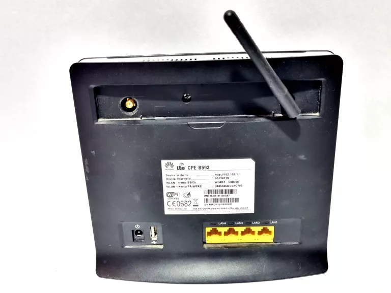 HUAWEI B593 MODEM ROUTER USB 4G LTE