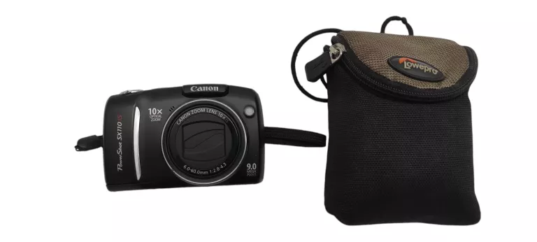 APARAT KOMPAKTOWY CANON POWERSHOT SX110 + ETUI