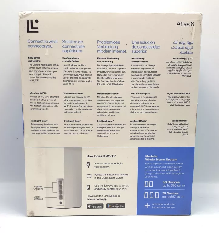 WZMACNIACZ SIECI WIFI LINKSYS ATLAS 6
