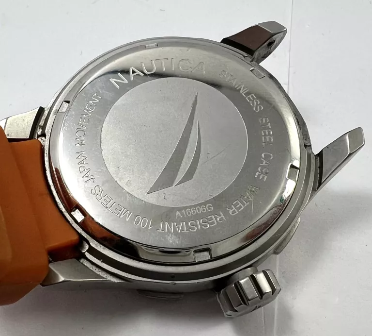 ZEGAREK NAUTICA A16606G POMARAŃCZOWY PASEK