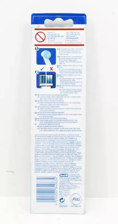 KOŃCÓWKA DO SZCZOTECZEK ORAL-B SENSITIVE CLEAN 4 SZT.