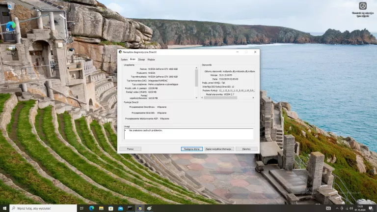 KOMPUTER STACJONARNY I5-12600KF 32 GB RAM 1TB SSD GEFORCE GTX 1060