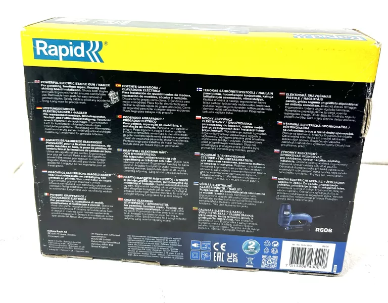 ELEKTRYCZNY ZSZYWACZ RAPID R606