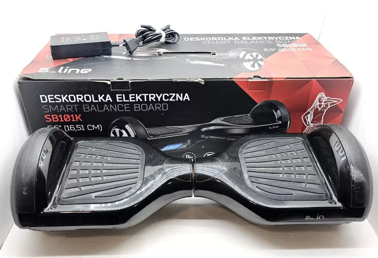 DESKOROLKA ELEKTRYCZNA HOVERBOARD S-LINE SB101K W PUD