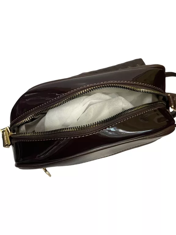 BRĄZOWA LISTONOSZKA MONNARI SKÓRZANA BAG4490-017 TANIO!