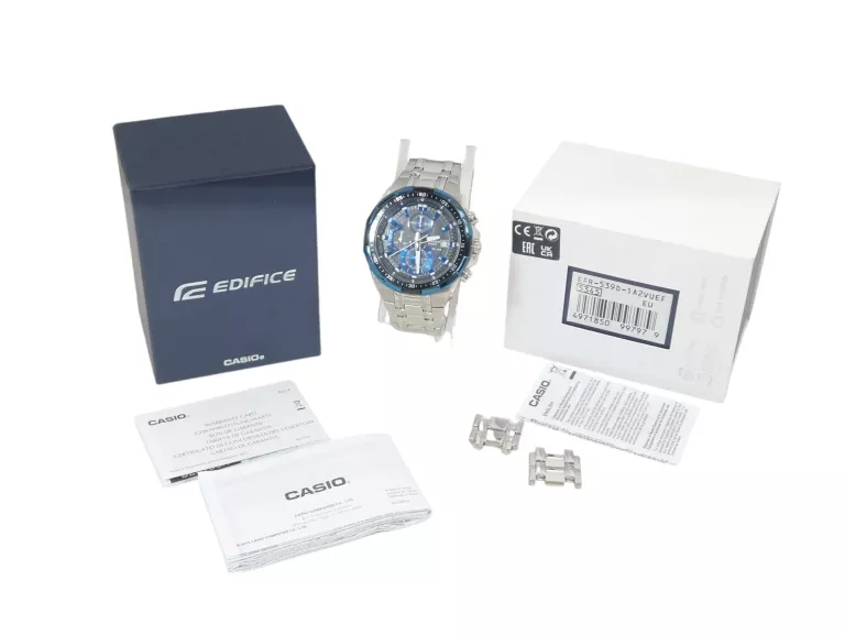 ZEGAREK MĘSKI CASIO EDIFICE EFR-539D-1A2VUEF WR100 CHRONOGRAF