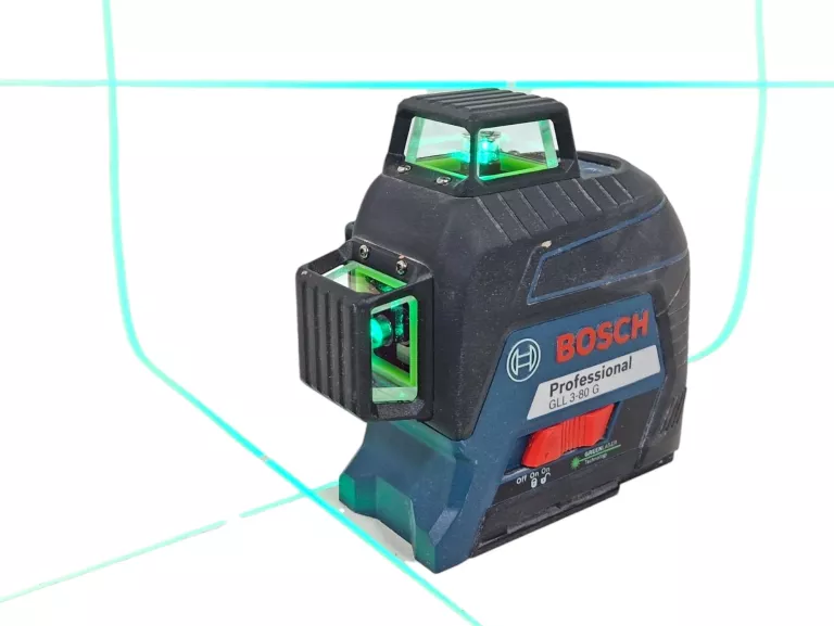 LASER KRZYŻOWY BOSCH GLL 3-80 G 0601063Y00 ZIELONA WIĄZKA