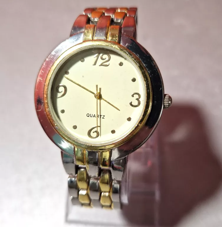 ZEGAREK QUARTZ ZŁOTY