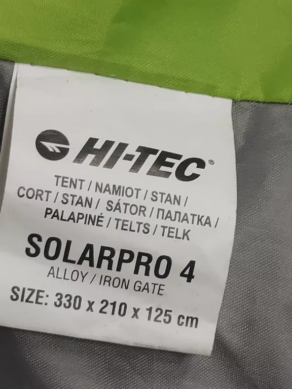 NAMIOT HI-TEC DLA 4 OSÓB