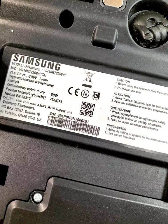 odkurzacz-samsung-powerbot-vr7200-kod-producenta-vr10r7220w1