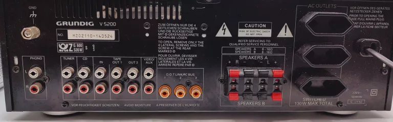 WZMACNIACZ STEREO GRUNDIG V5200 @POLECAM@