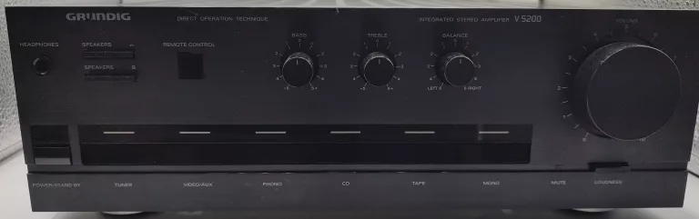 WZMACNIACZ STEREO GRUNDIG V5200 @POLECAM@