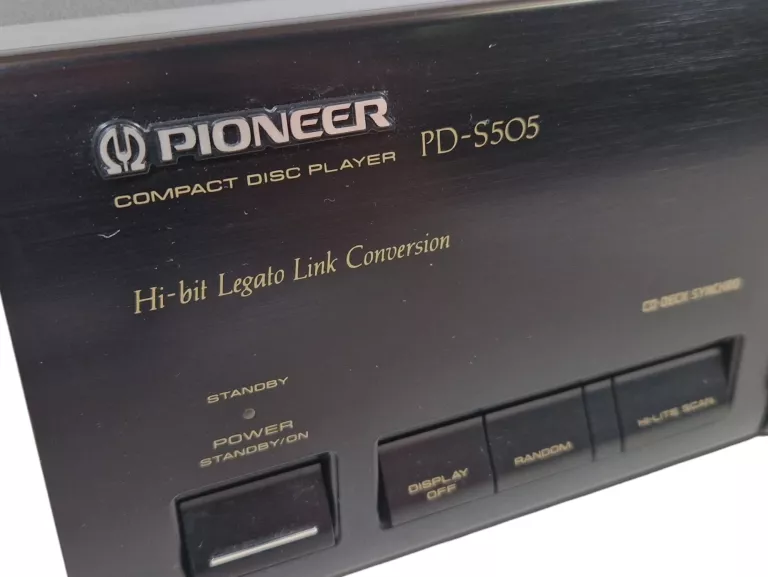 ODTWARZACZ CD PIONEER PD-S505 Z PILOTEM RETRO PIĘKNY STAN !