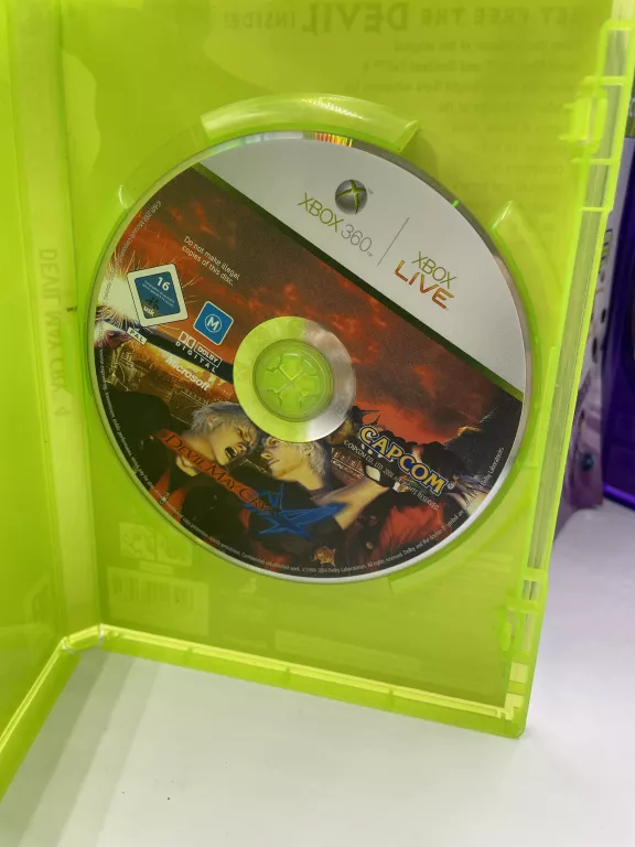 GRY NA XBOX 360 ZESTAW 2 GRY KINECT SPORTS/DEVIL MAY CRY