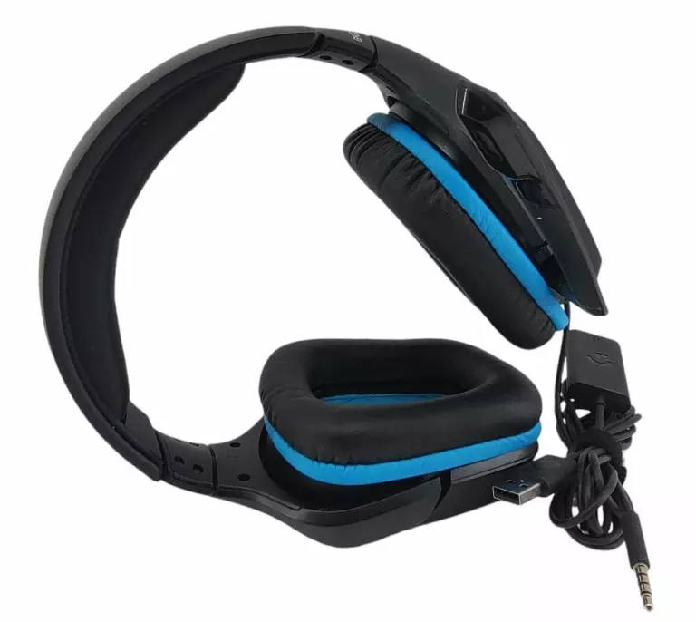 SŁUCHAWKI GAMINGOWE LOGITECH G432 BLACK&BLUE