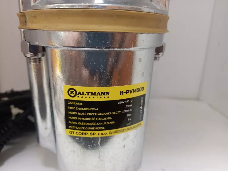 POMPA MEMBRANOWA DO WODY BRUDNEJ KALTMANN GT