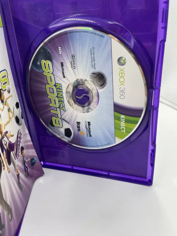 GRY NA XBOX 360 ZESTAW 2 GRY KINECT SPORTS/DEVIL MAY CRY