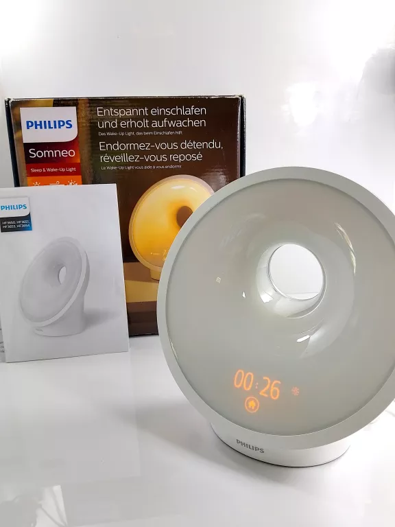LAMPKA RADIO BUDZIK PHILIPS WAKE-UP LIGHT HF3651/01 SMARTSLEEP