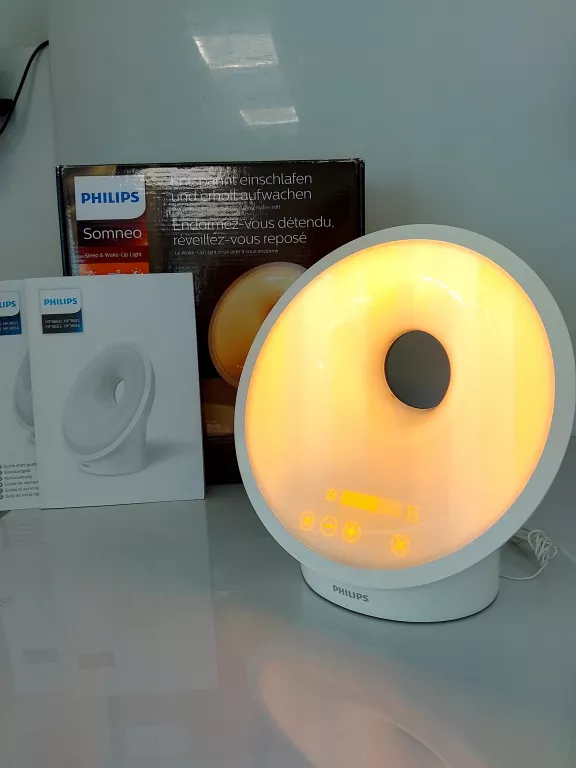 LAMPKA RADIO BUDZIK PHILIPS WAKE-UP LIGHT HF3651/01 SMARTSLEEP