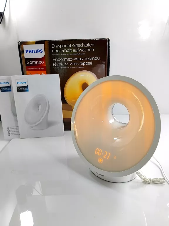 LAMPKA RADIO BUDZIK PHILIPS WAKE-UP LIGHT HF3651/01 SMARTSLEEP