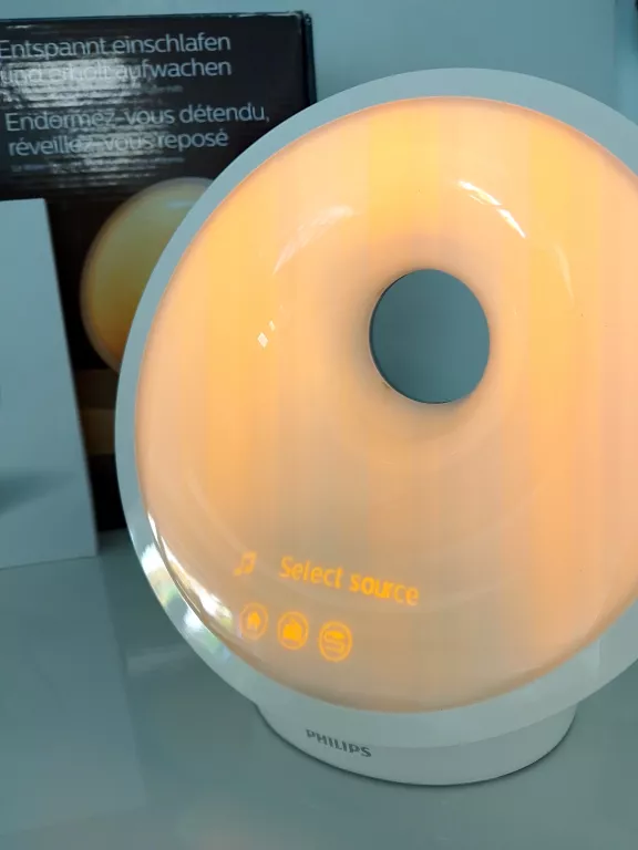 LAMPKA RADIO BUDZIK PHILIPS WAKE-UP LIGHT HF3651/01 SMARTSLEEP
