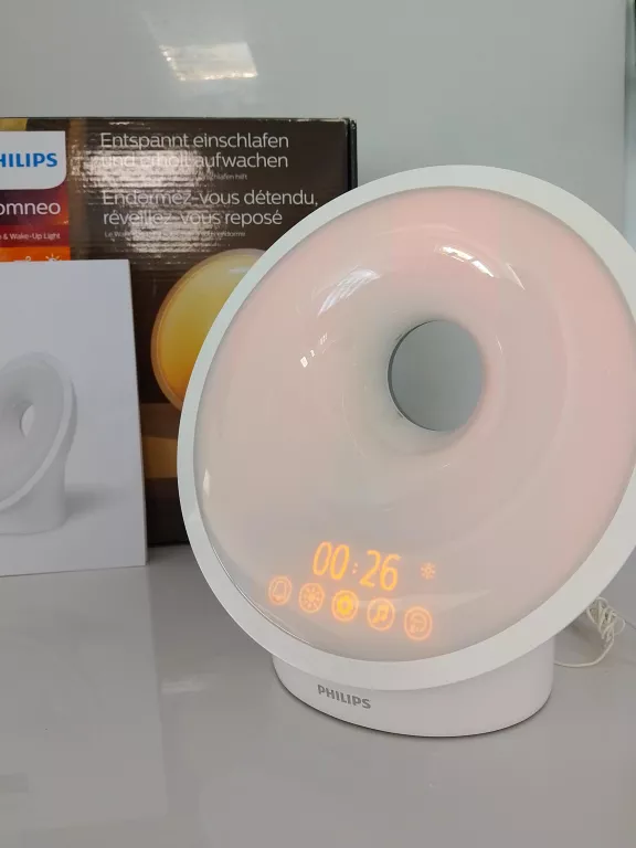 LAMPKA RADIO BUDZIK PHILIPS WAKE-UP LIGHT HF3651/01 SMARTSLEEP