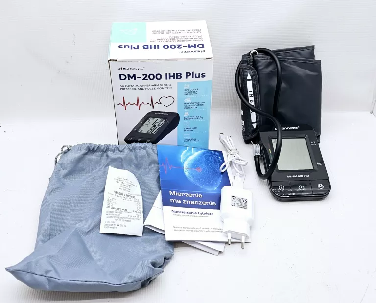 CIŚNIENIOMIERZ DIAGNOSTIC DM-200 IHB PLUS KOMPLET