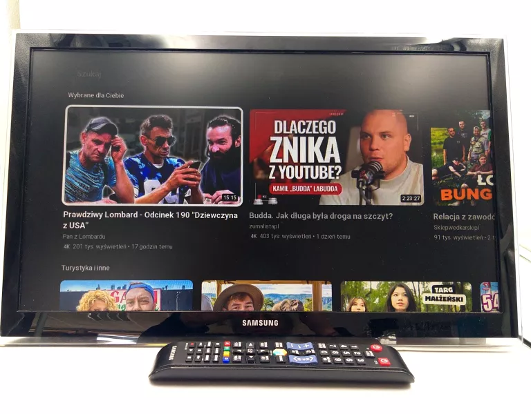 TELEWIZOR SAMSUNG UE22H5600 SMART TV BEZ STOPY PILOT