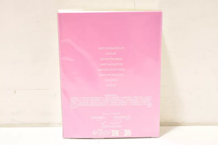 CHANEL CHANCE WODA PERFUMOWANA SPRAY 100ML