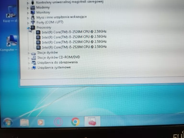 LAPTOP FUJITSU S761 I5-2520M 4GB RAM WIN 7 256 GB HD