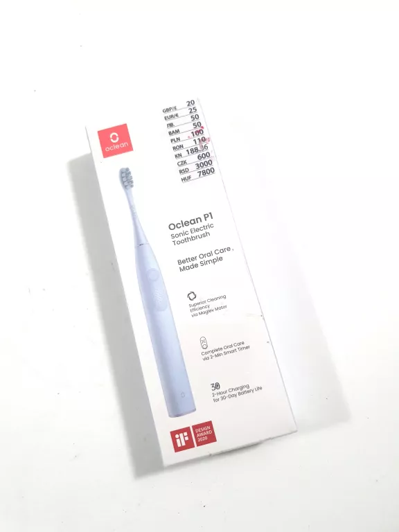 SZCZOTECZKA SONICZNA OCLEAN P1