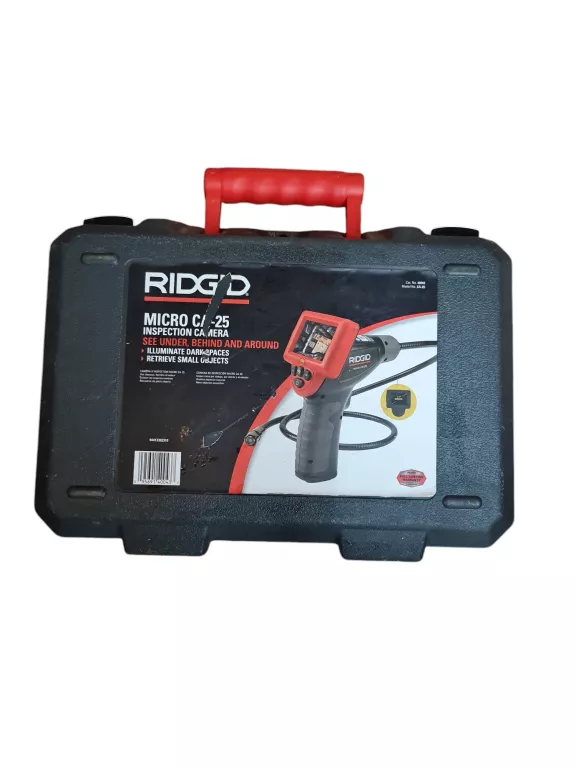CYFROWA KAMERA INSPEKCYJNA, ENDOSKOP MICRO CA-25 RIDGID